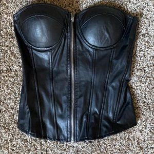 LEATHER CORSET Medium Cat Woman